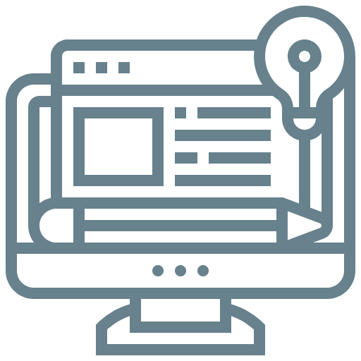 ícono rediseño web