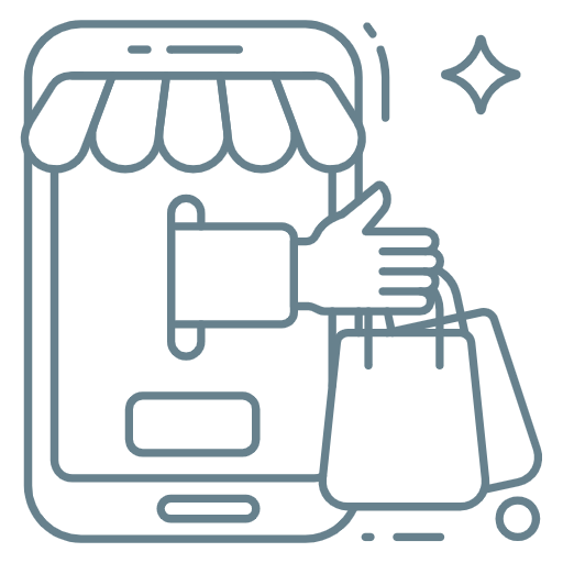 Icono tienda online
