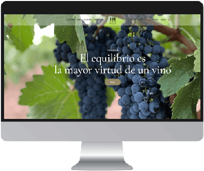 Diseño tienda online minimalista y enfocado en producto para la bodega Villa Iulia Wines